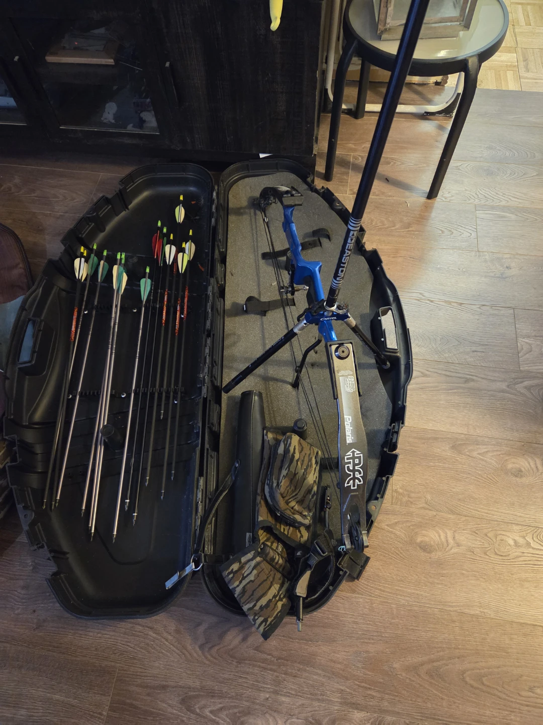 Compound Bow Set with Arrows & Case