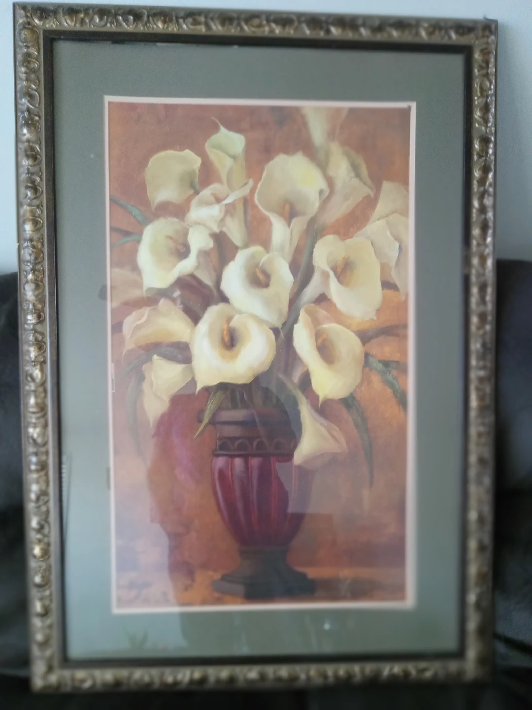 Framed Floral Print