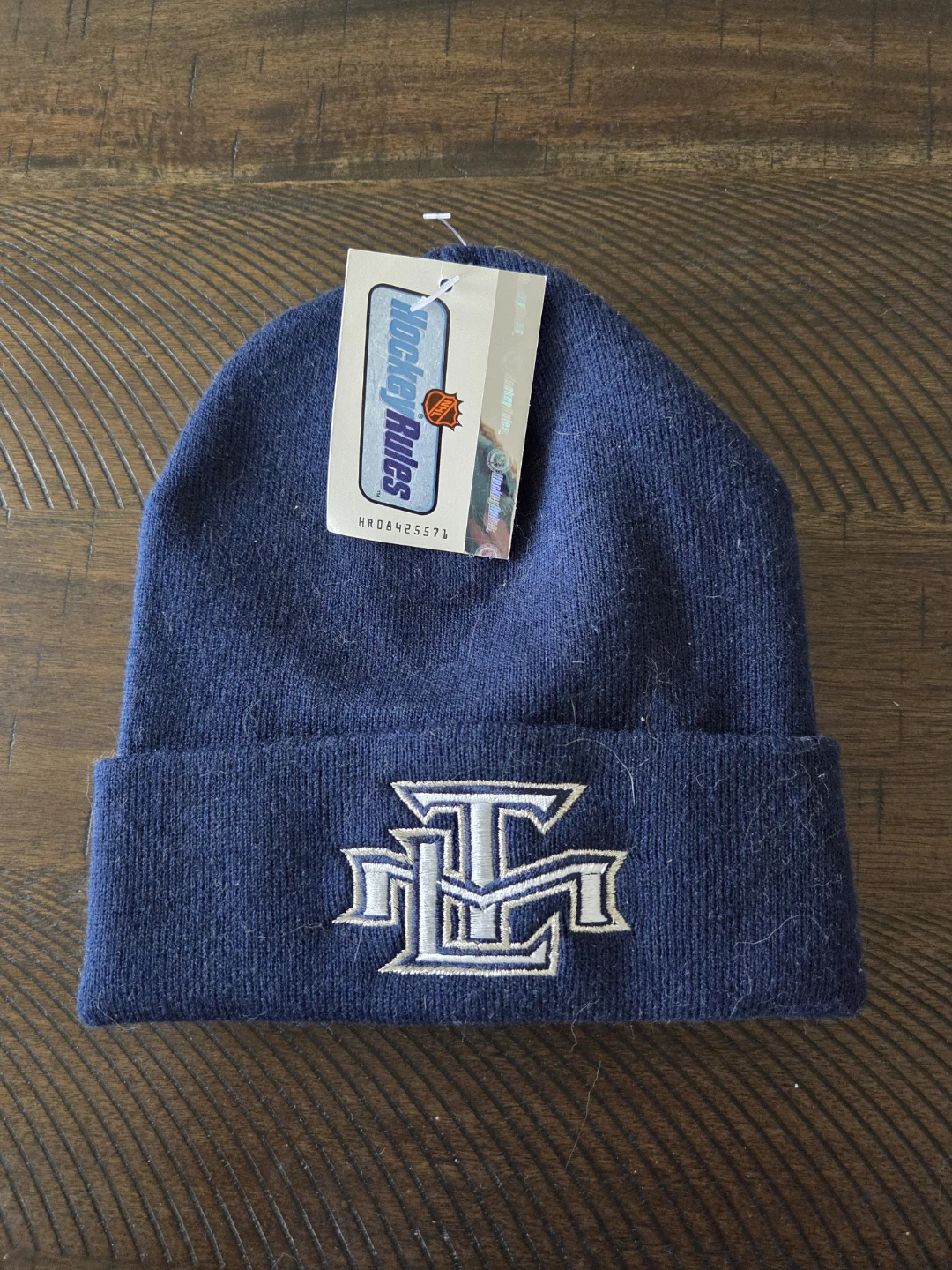 New NHL Navy Blue Beanie