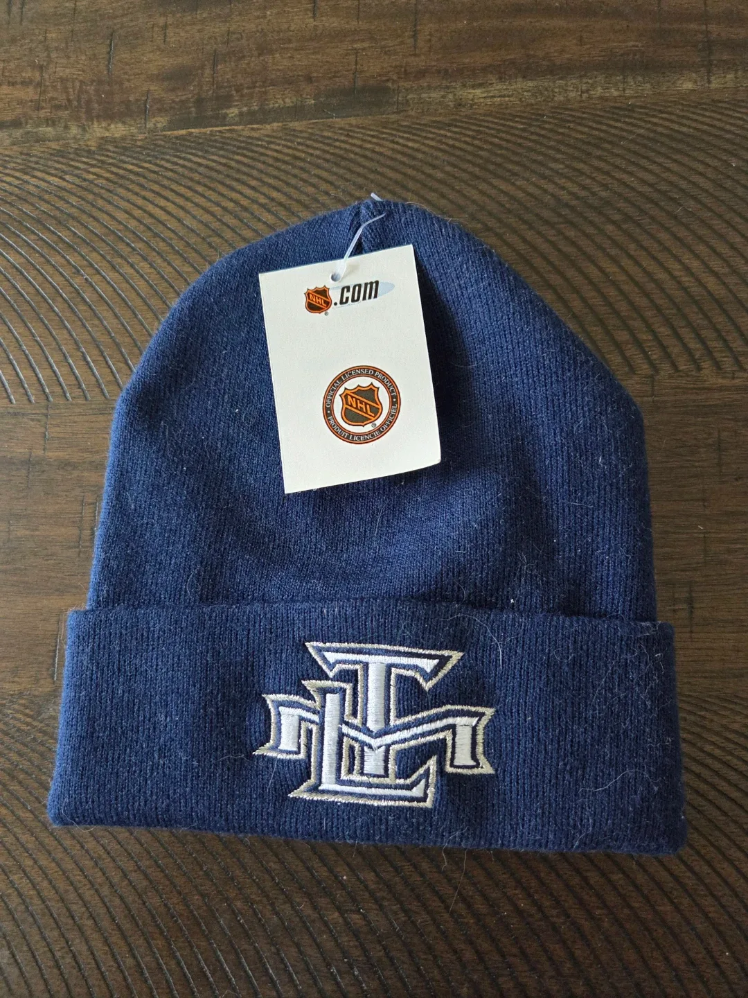 New NHL Navy Blue Beanie image indicator(2)