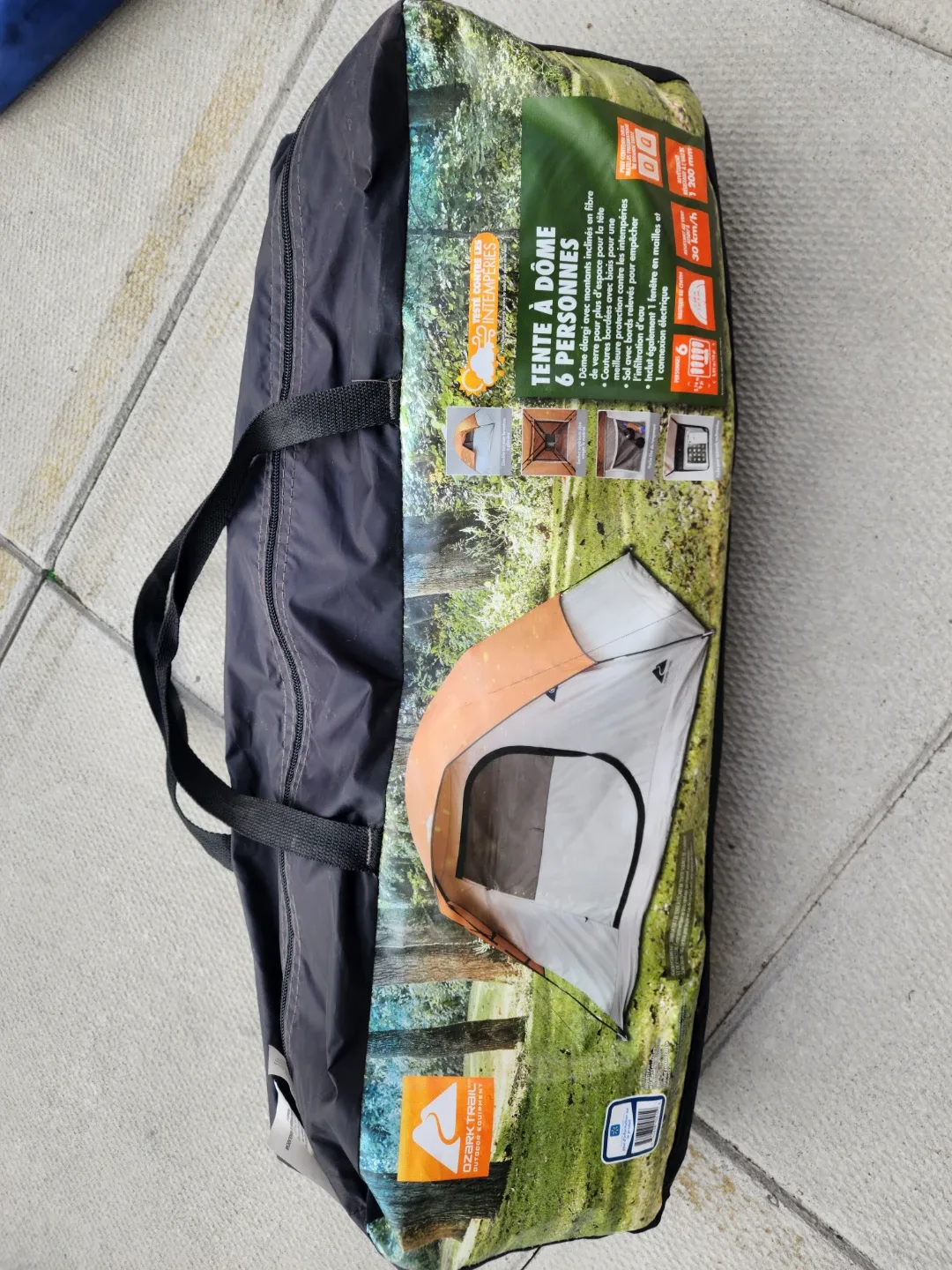 Ozark Trail 6-Person Dome Tent & 2-Camping Chairs image indicator(2)