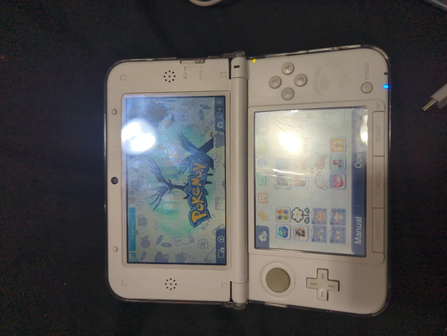 Nintendo 3DS LL Pink/White Handheld Console