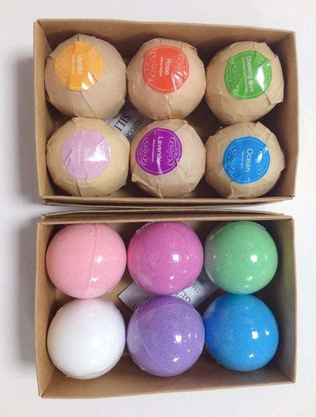 Bath Bombs - 6 Organic Handmade Large🥕