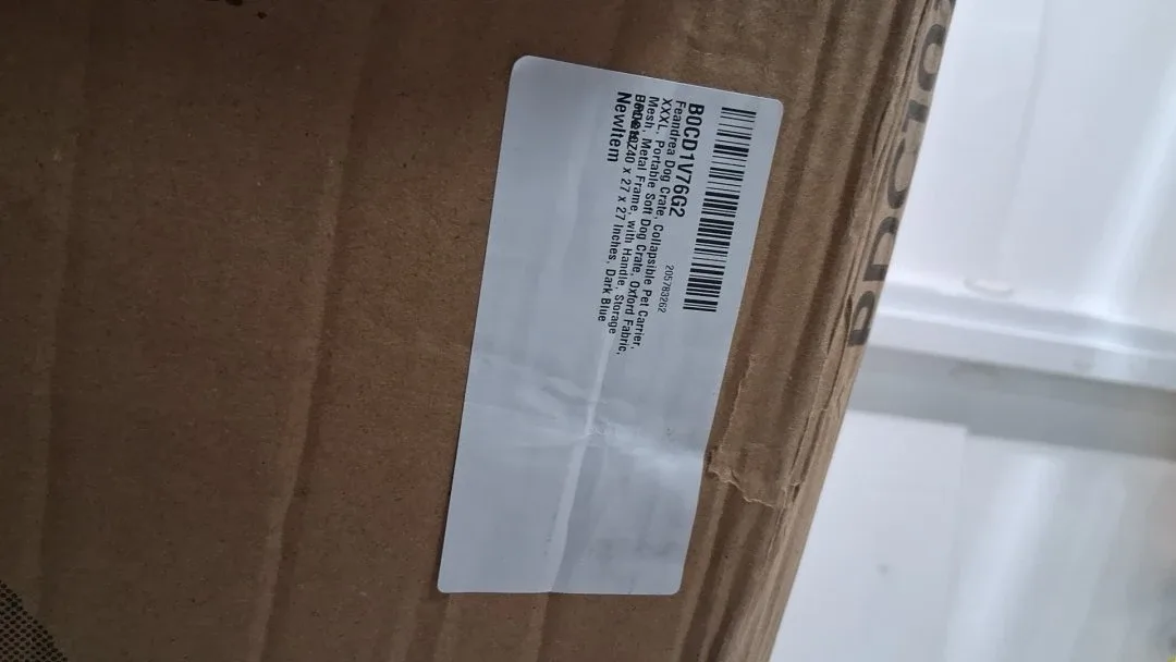 FOLDABLE DOG CARRIER WITH METAL FRAME AND POCKETS xxxl 40'' X 27 image indicator(4)