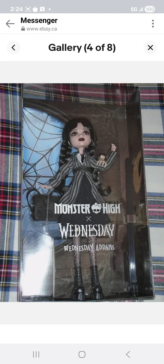 Monster High x Wednesday Addams Doll brand new image indicator(4)