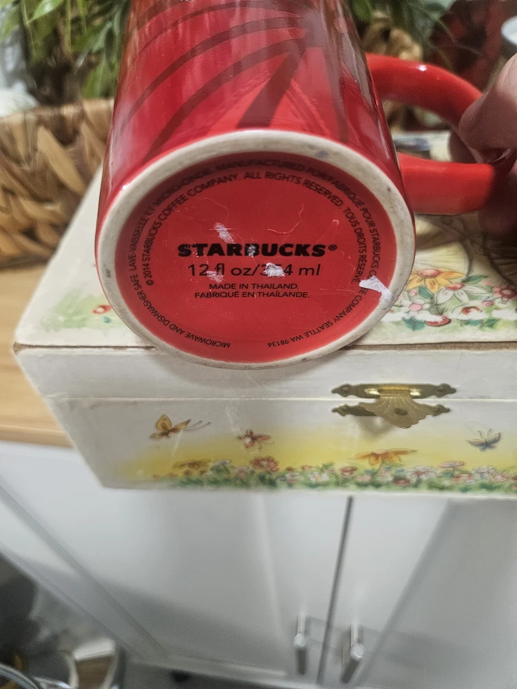 X- MAS Starbuck red coffee/ tea  tall mug 12 oz - photo 4