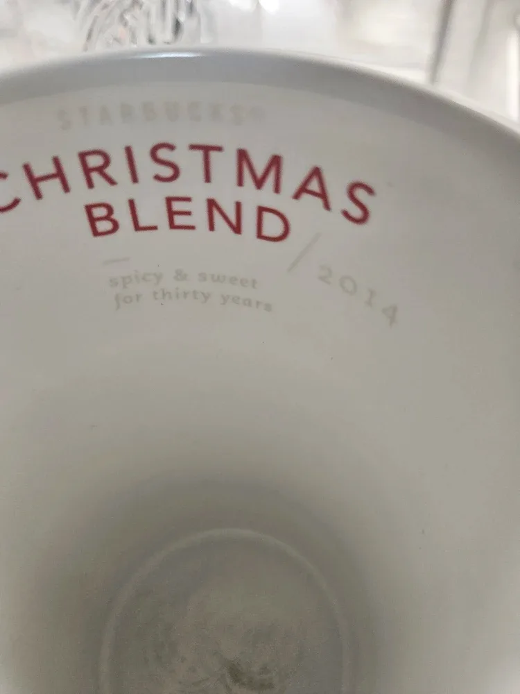 X- MAS Starbuck red coffee/ tea  tall mug 12 oz image indicator(5)