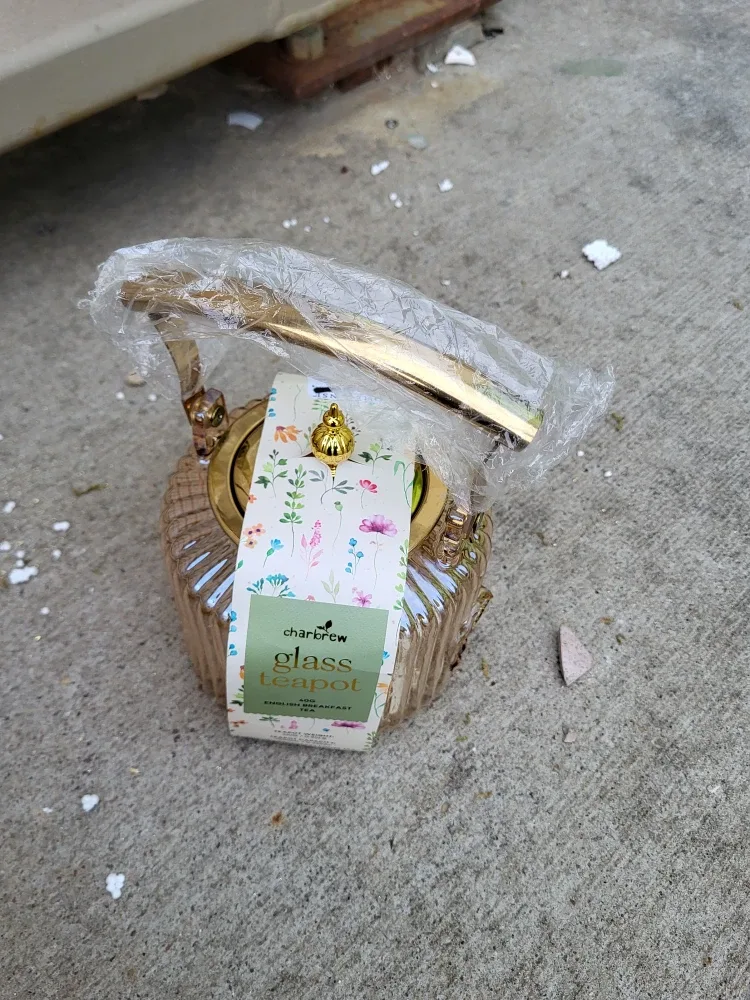 Charbrew Glass Teapot - New in Packaging!