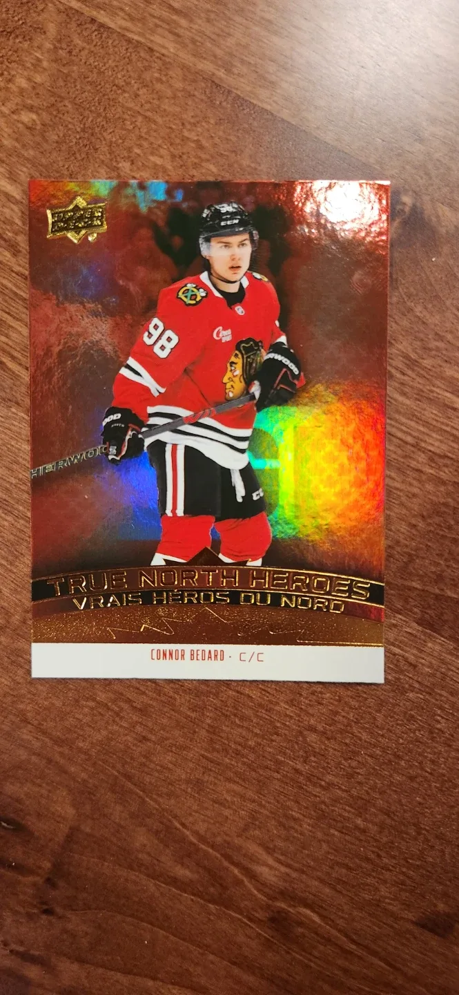 Connor Bedard Tim Hortons True North Heroes Hockey Card