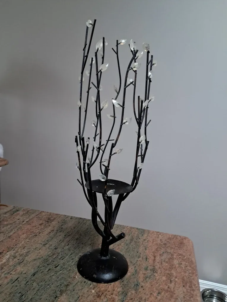 Metal Tree Candle Holder