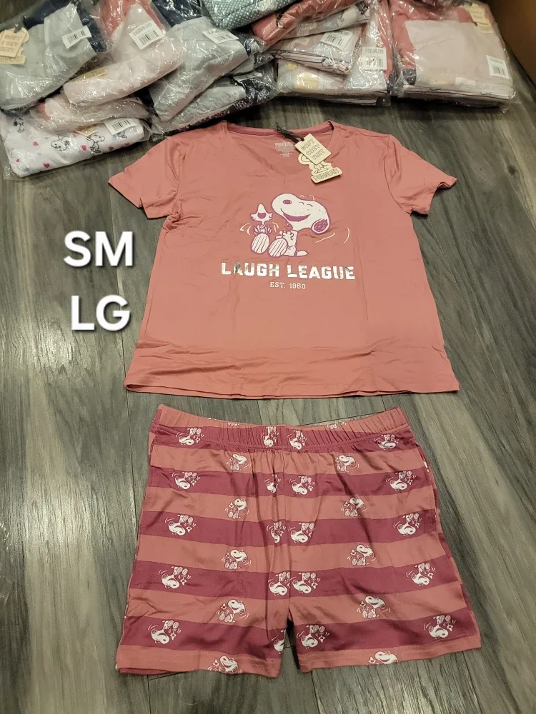 Snoopy Pajama Set - Ladies sizes small, medium,  Large, X-Large image indicator(3)