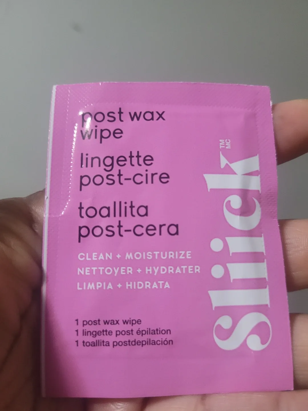 30 Sliick Wax Strips + 10 post wax wipes image indicator(5)