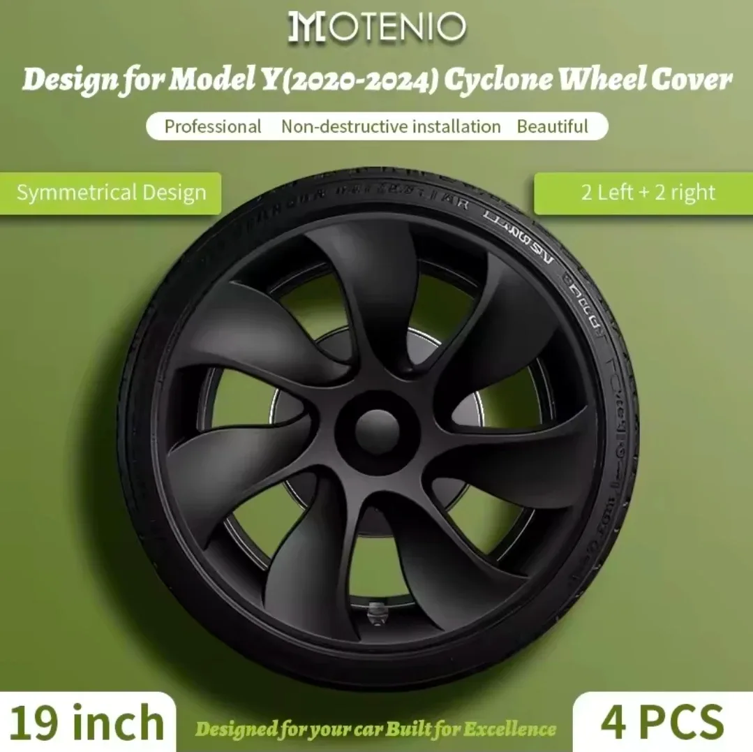 Cyclone Wheel Cover for Tesla Model Y (2020-2024)