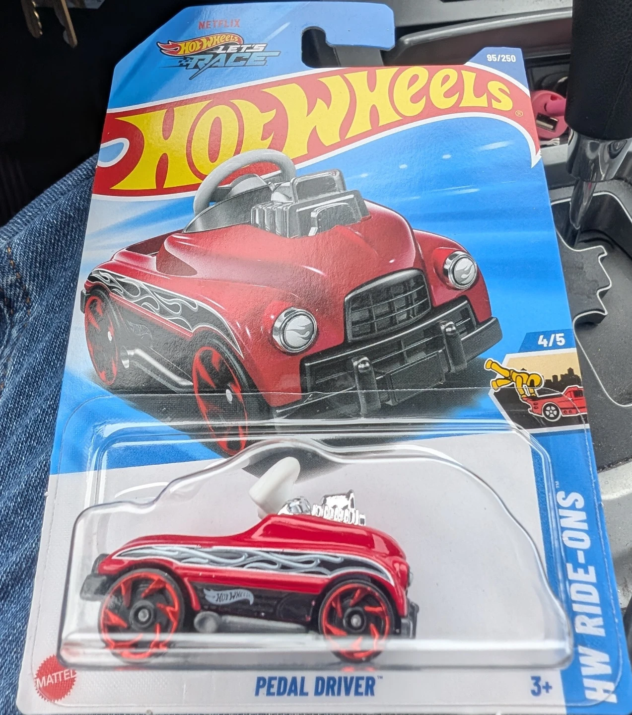 💥Treasure Hunt💥Hot Wheels '25: D-case Pedal Driver 95/250