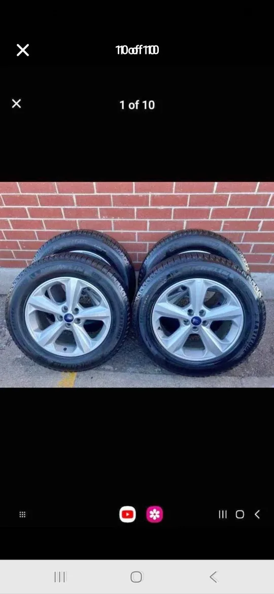 MICHELIN Winter Tires & Rims Set – 245/60R18 (5×114.3)