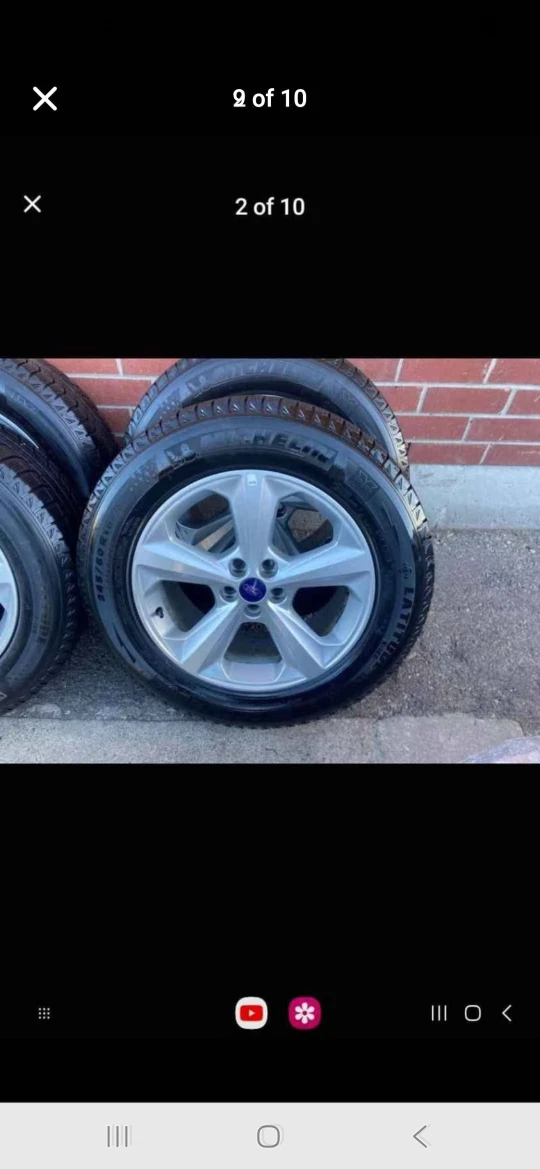 MICHELIN Winter Tires & Rims Set – 245/60R18 (5×114.3) - photo 2