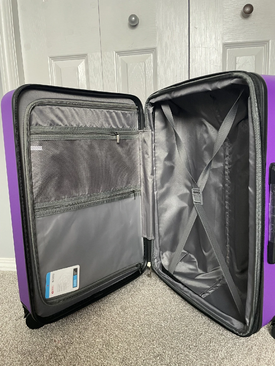 LACHIN  Purple Carry-On Suitcase - photo 5