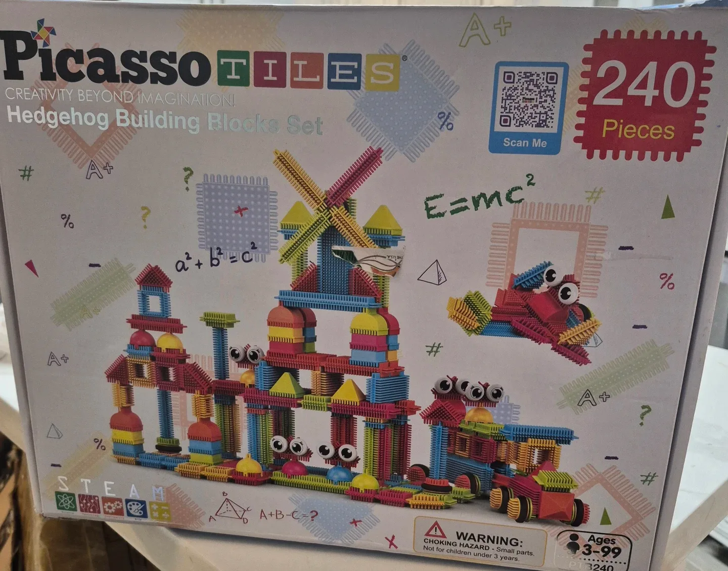 PicassoTiles Hedgehog Spiky Blocks – 240 PCS Building Set image indicator(3)