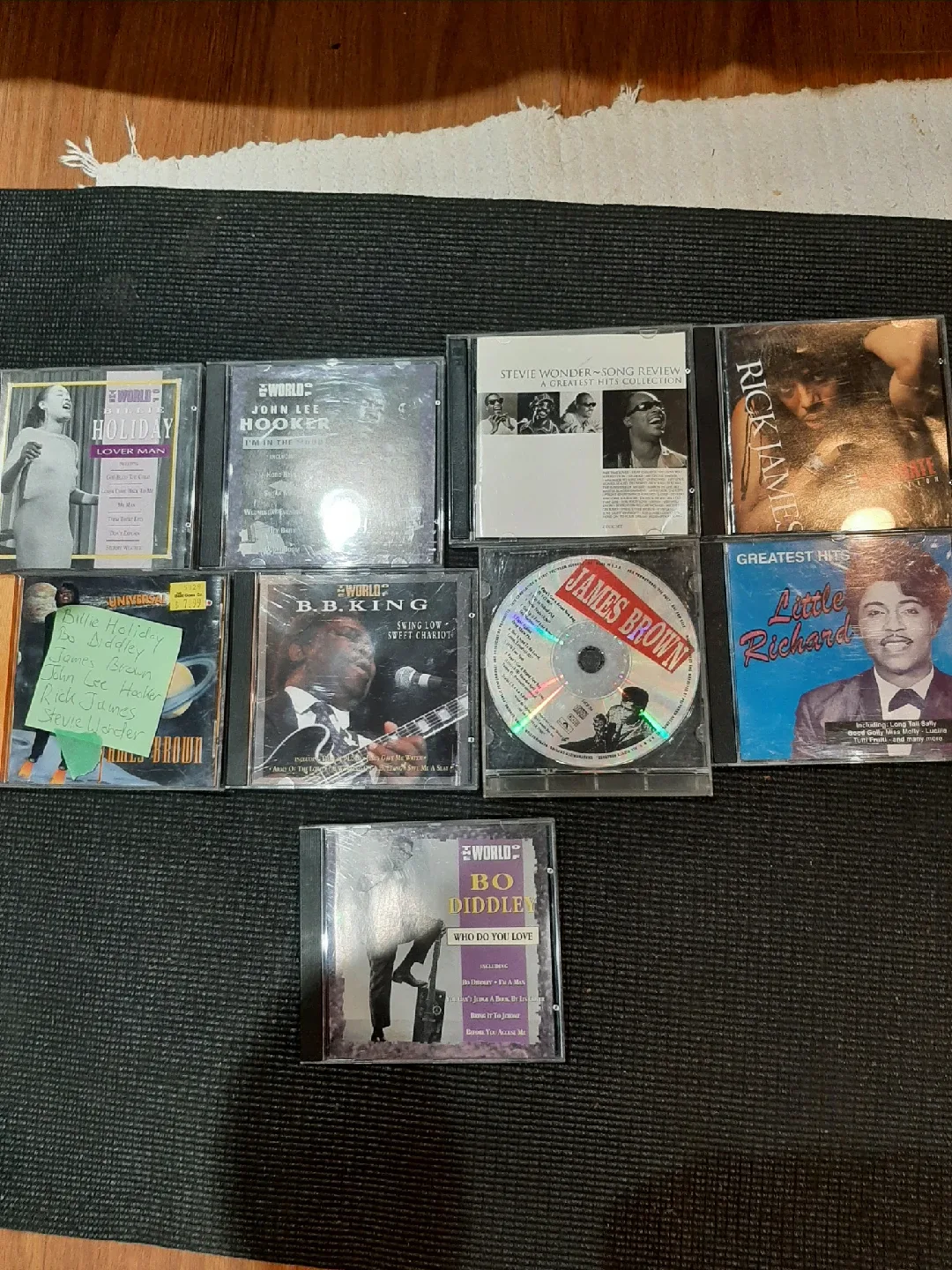 Lot of Blues & Soul CDs: Holiday, Hooker, King, James... image indicator(3)