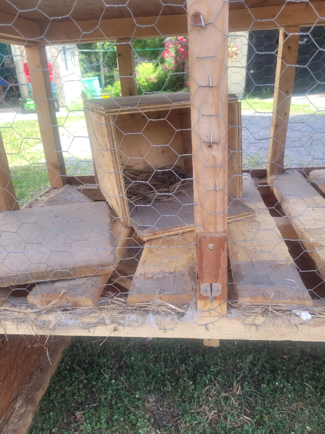 homemade rabbit cage - photo 2