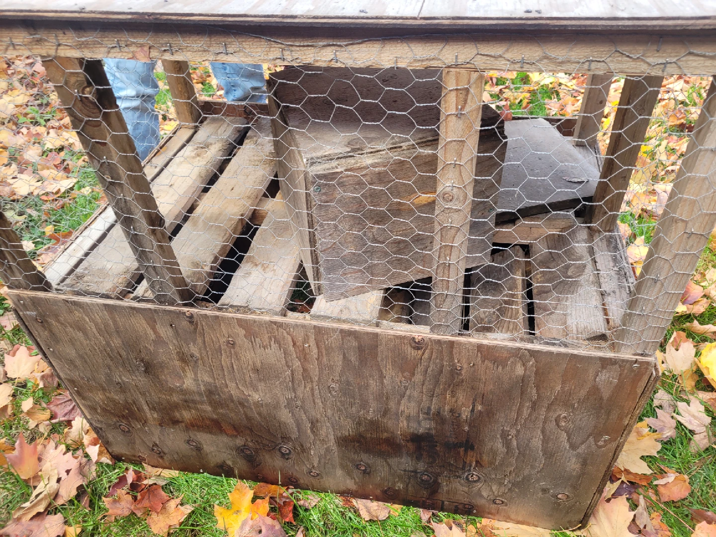 homemade rabbit cage - photo 4
