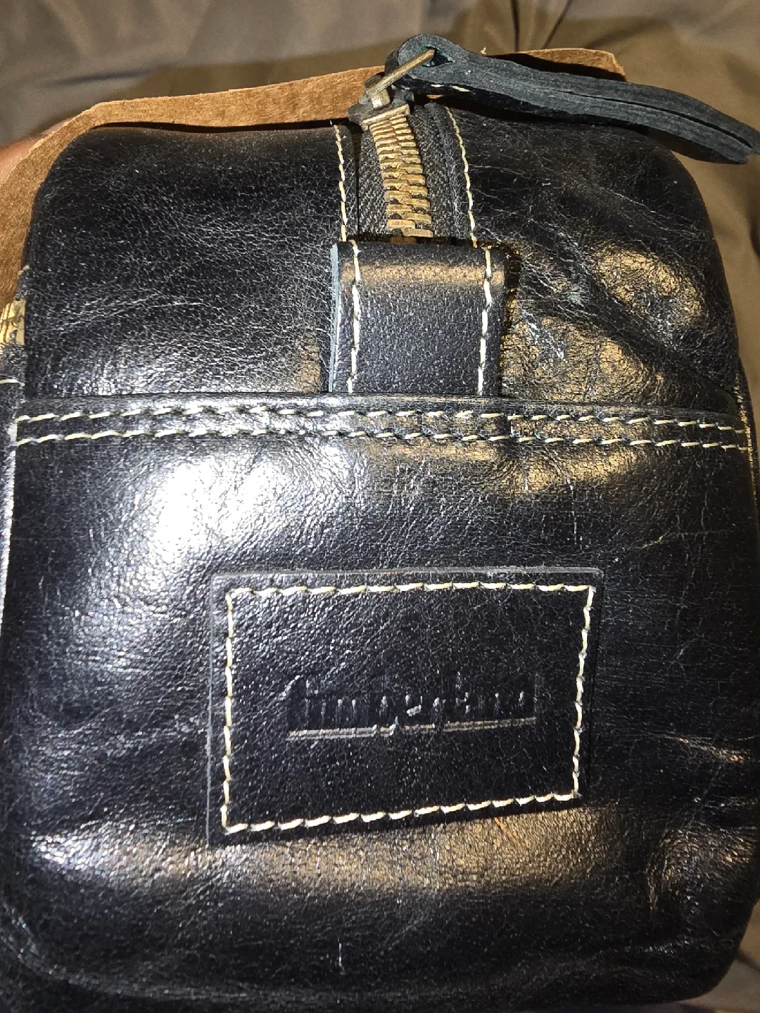 Timberland Leather Travel Kit - Black image indicator(5)