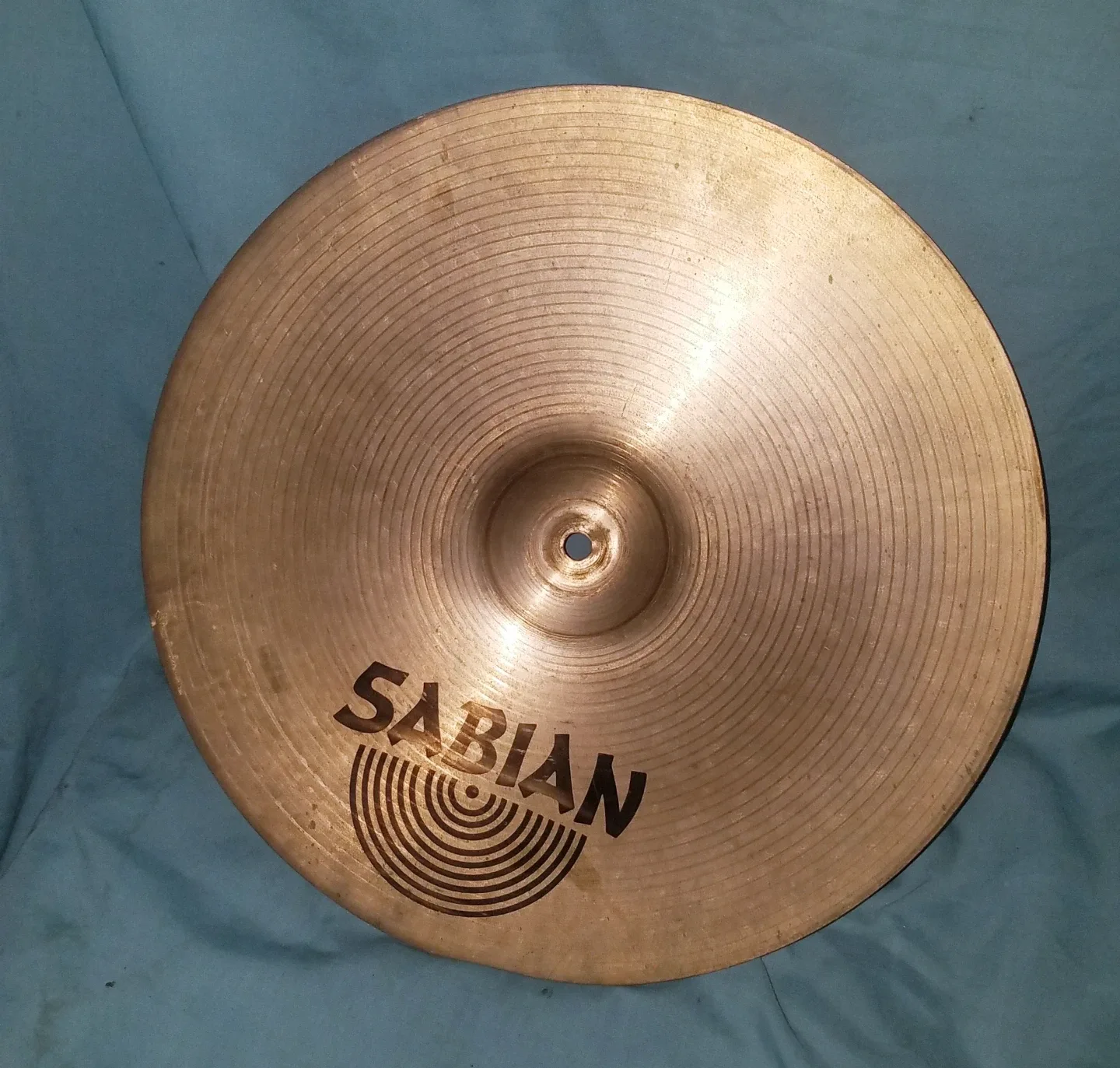 Vintage Sabian B8 16" Crash Cymbal Good Condition image indicator(5)