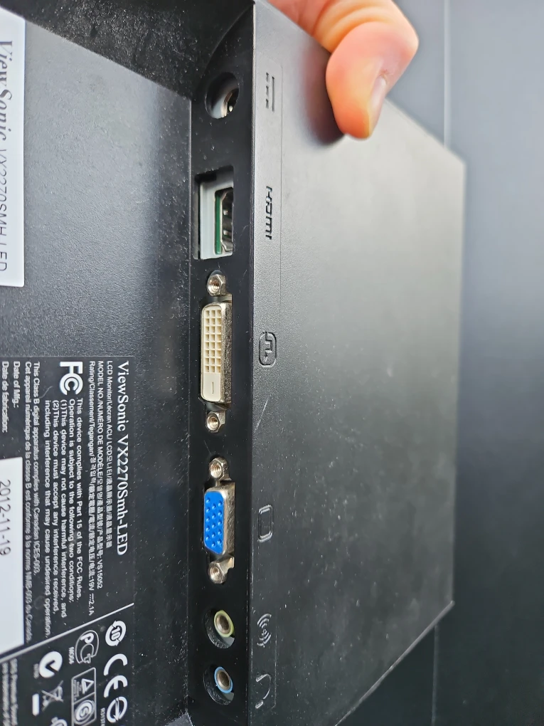 ViewSonic VX2270Smh-LED 22-inch Monitor - photo 3