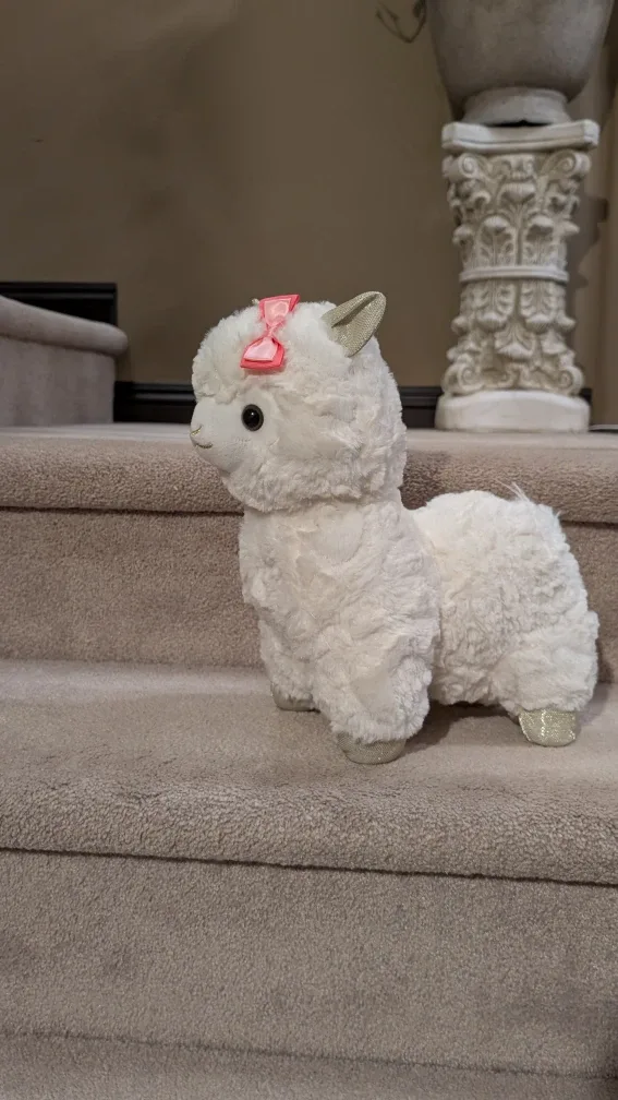 Cute Llama Heat and Hug microwavable snuggle buddy image indicator(5)