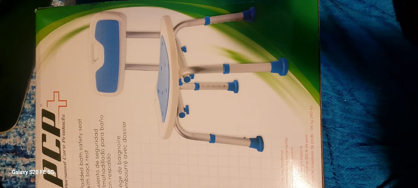 Personal care products patted bath safety seat with Back rest image indicator(3)