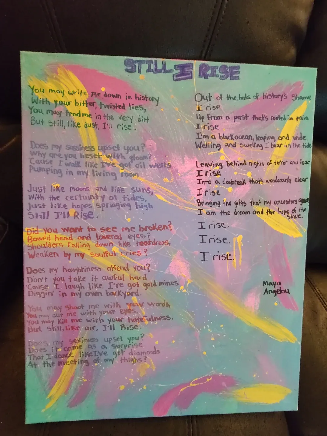 Ooak Artwork on Canvas image indicator(5)