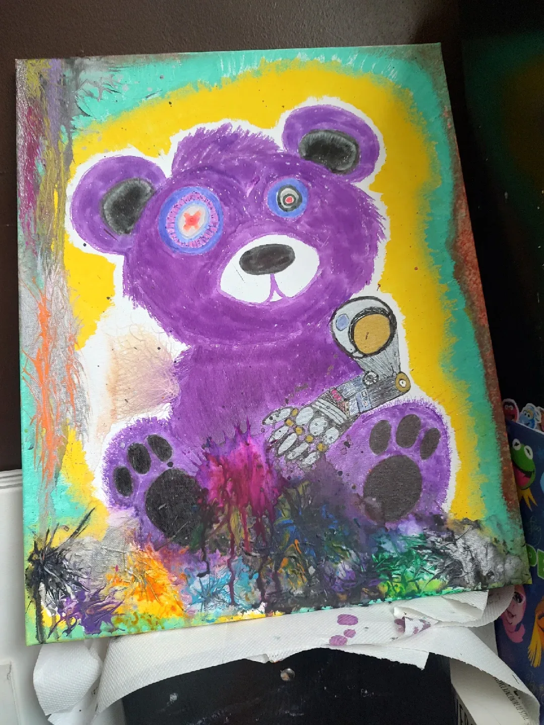 Ooak Artwork on Canvas image indicator(6)