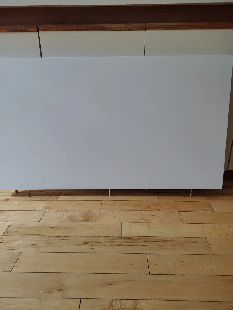 New and Unused IKEA White Twin Headboard Clean & Great Condition