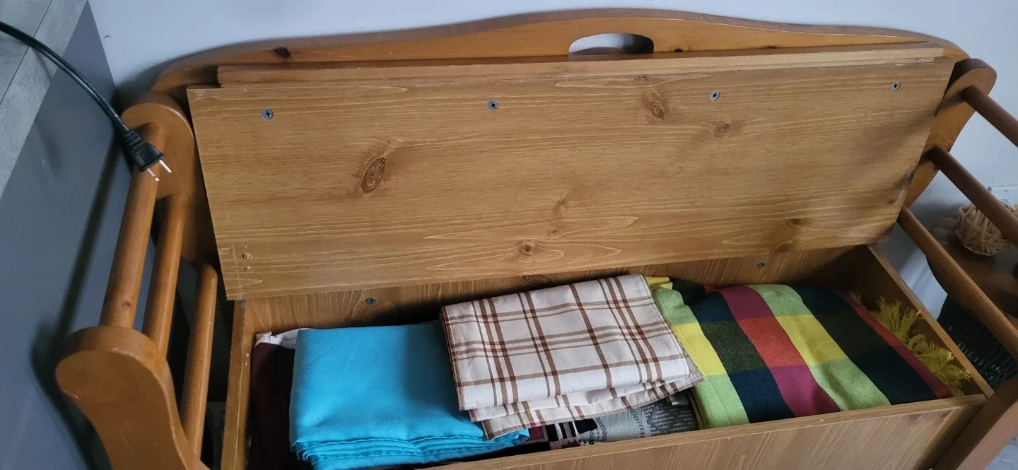 Wooden Storage Bench image indicator(3)