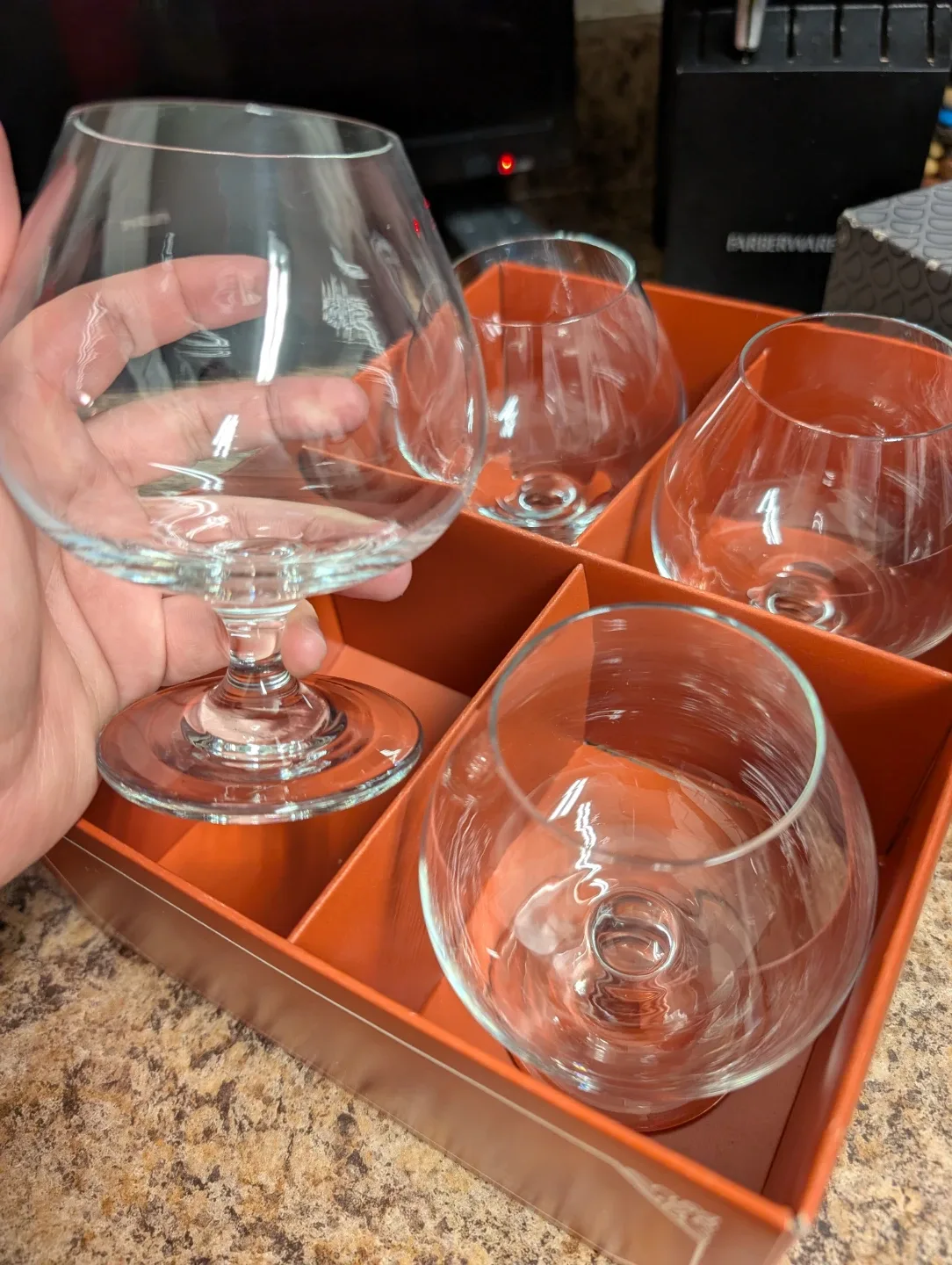 Dema Dauphine Cognac Glasses Set of 4 image indicator(2)