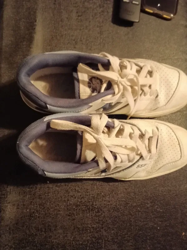 New Balance 550 White/Blue Sneakers