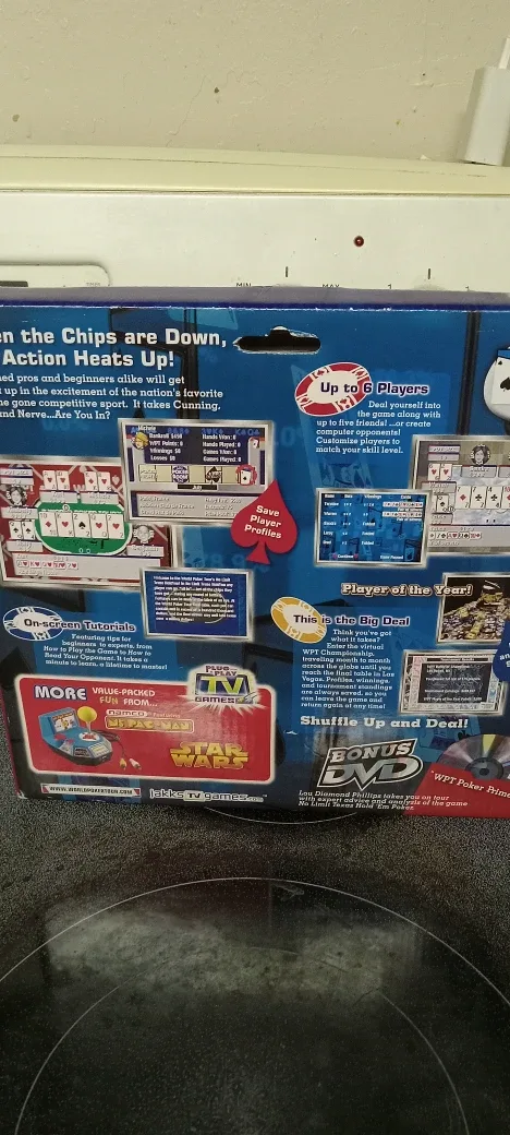 World Poker Tour Plug N Play TV Game image indicator(6)