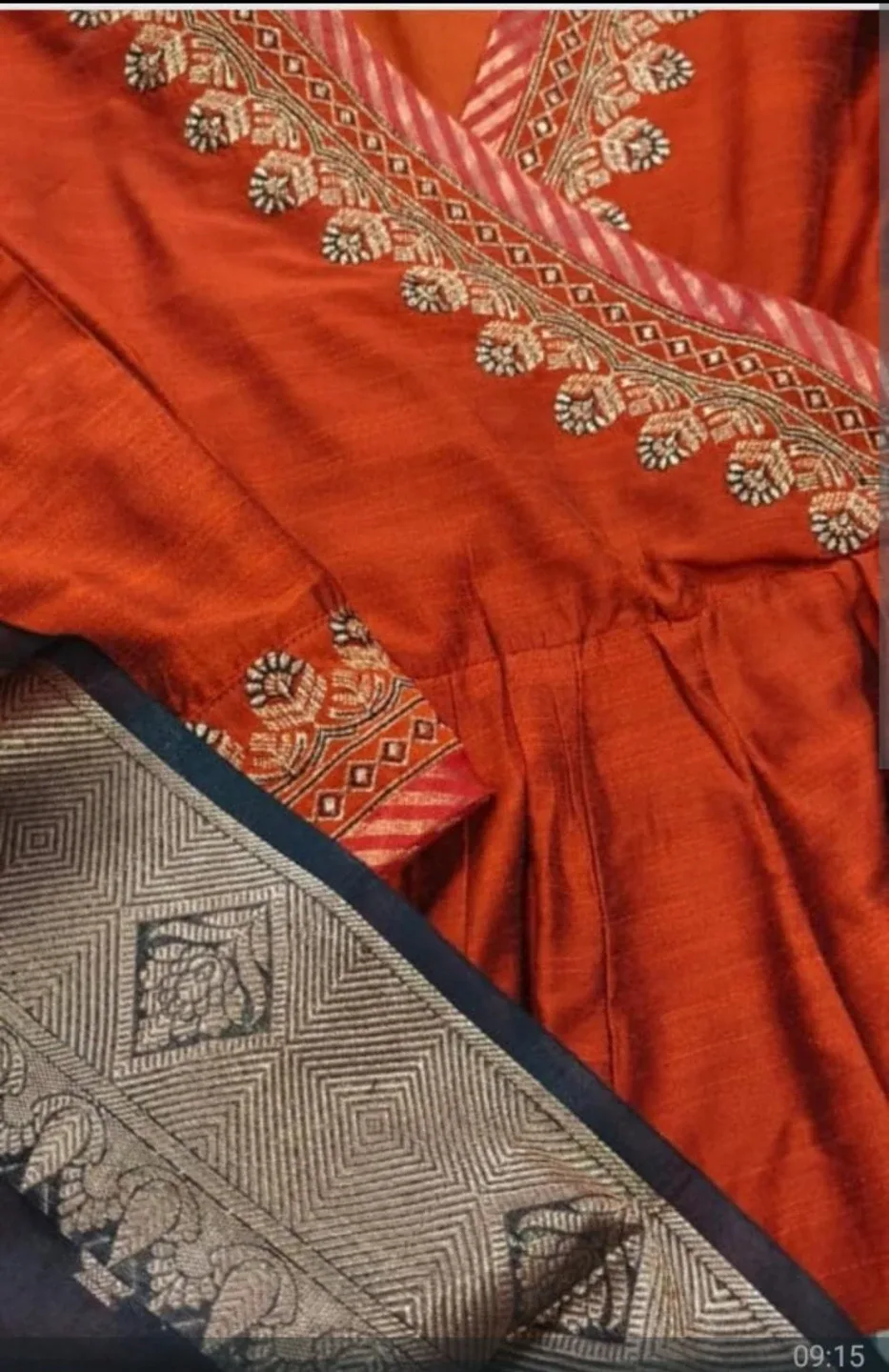 🥕 BRAND NEW BIBA brand anarkali Dress/salwar, party & Dupatta image indicator(5)