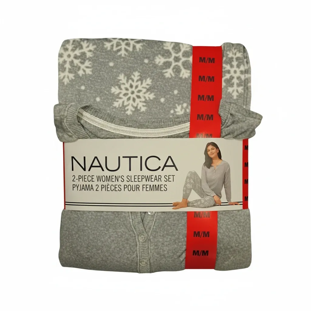 Nautica 2-Piece Women's Sleepwear Set - Size M