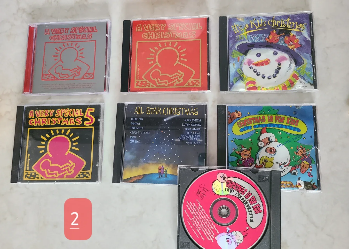 Mixed Christmas Music CDs image indicator(2)