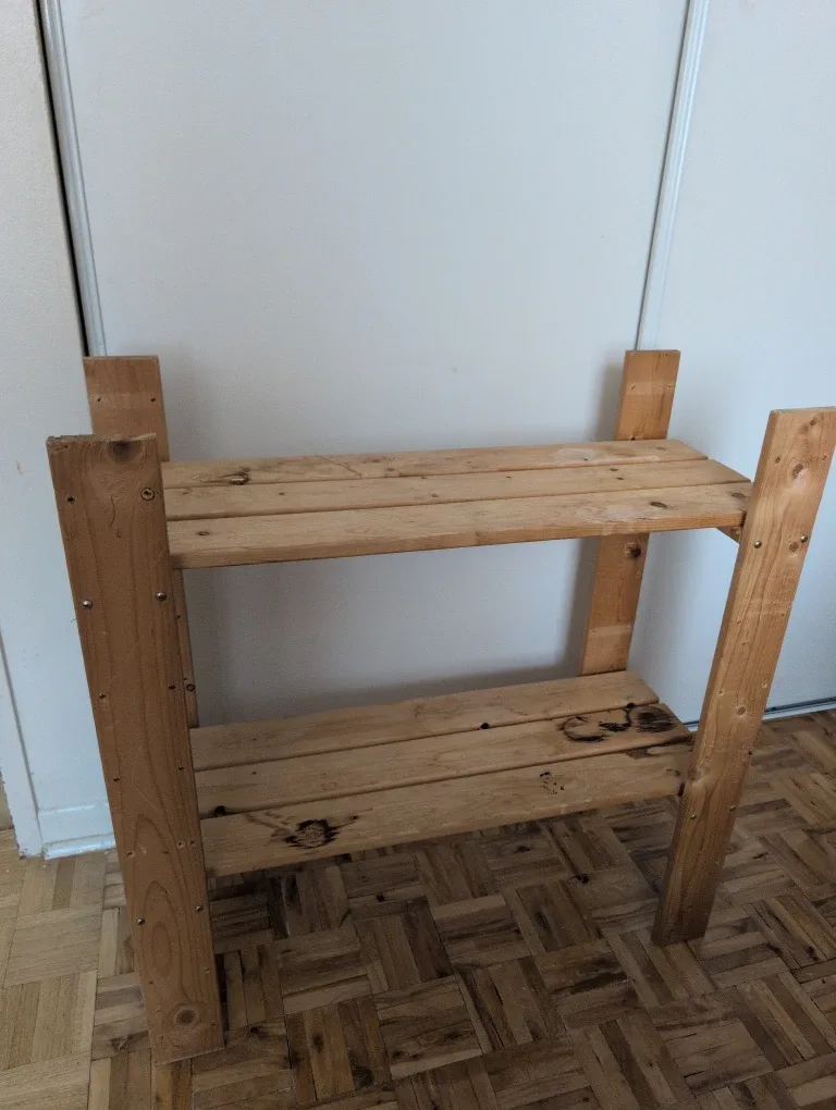 Wooden Shelf Stand