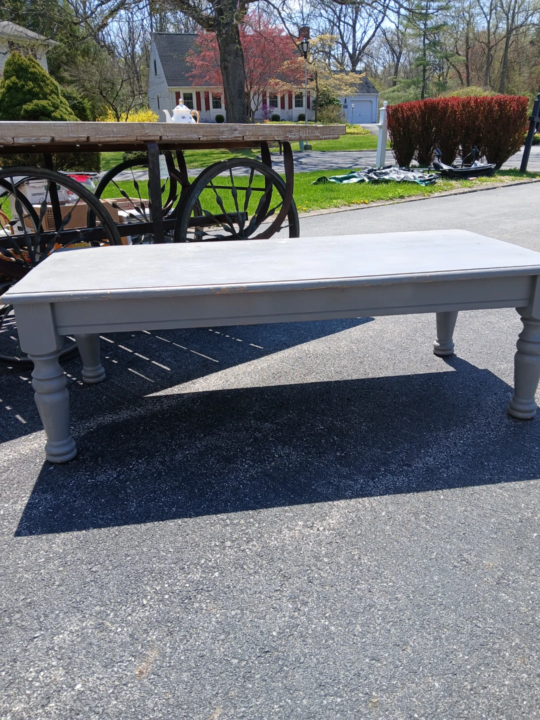 Gray Coffee Table
