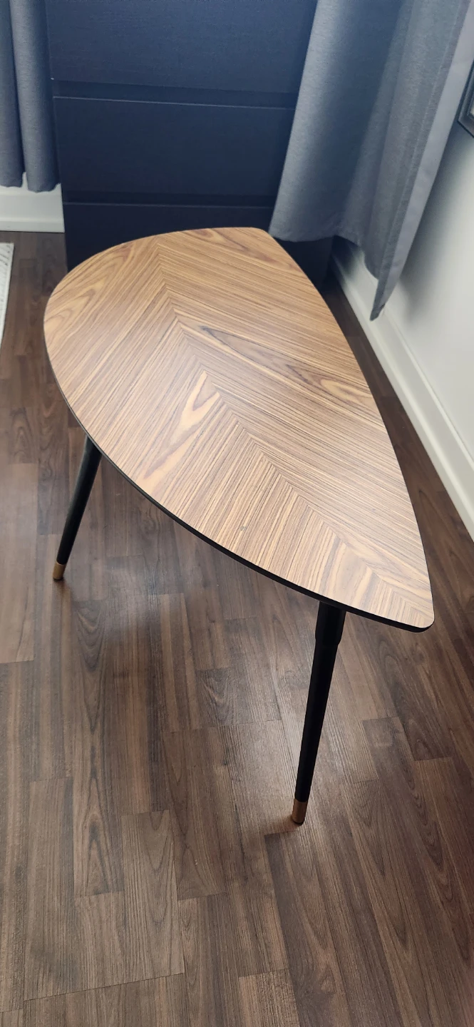 Wood Accent Side Table