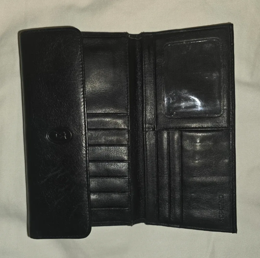 Black Leather Wallet image indicator(3)