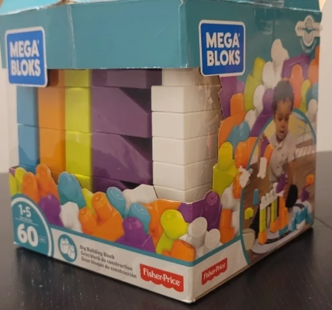 2 sets Mega Bloks Big Building Blocks - 120 Pcs