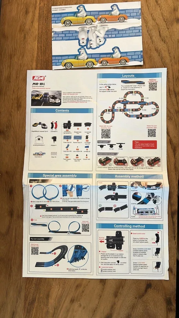 AGM Mastech Top Racer Super-Fast HO Scale 1:64 image indicator(2)