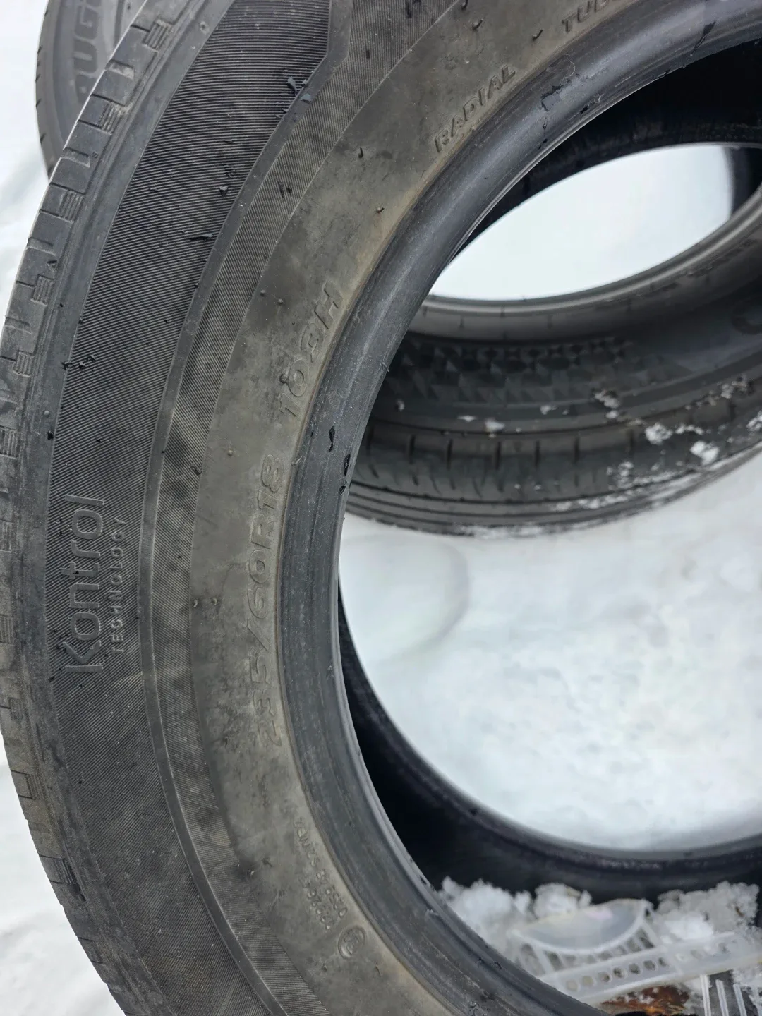 235/60R18 Kumho & Hankook Tires image indicator(4)