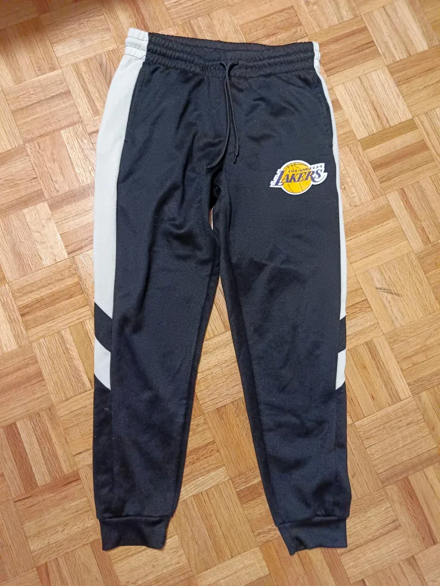 Los Angeles Lakers Black Track Pants
