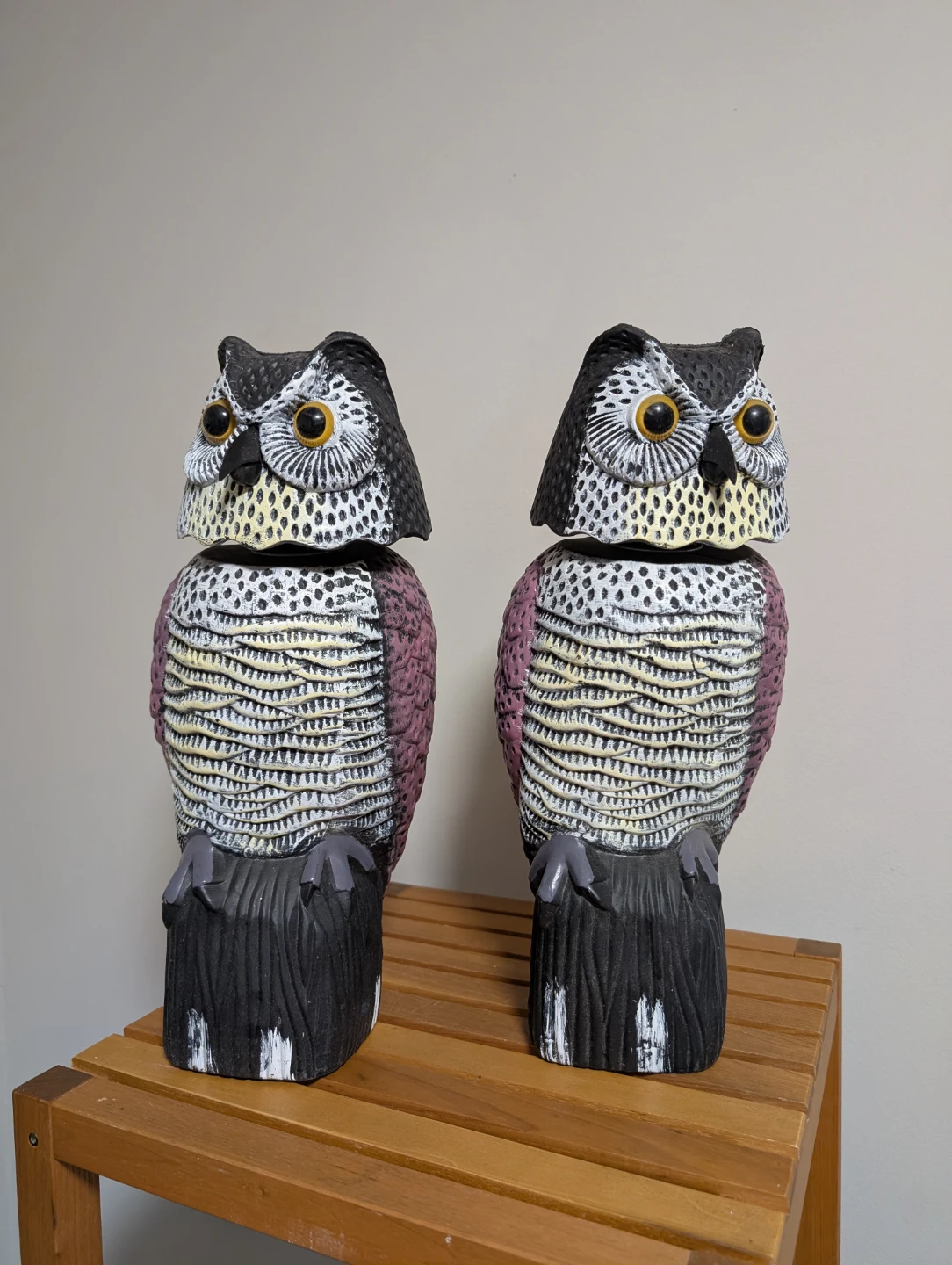 Owl Decoy - Set of 2