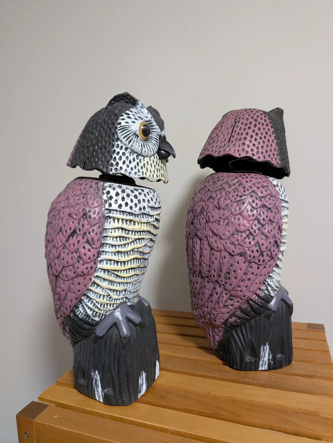 Owl Decoy - Set of 2 - photo 2